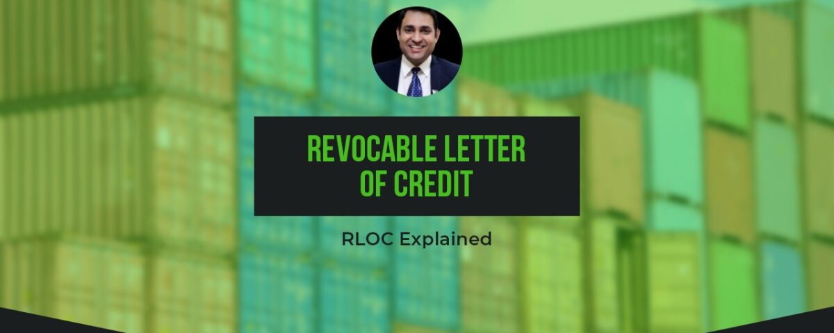 REVOCABLE LETTER OF CREDIT